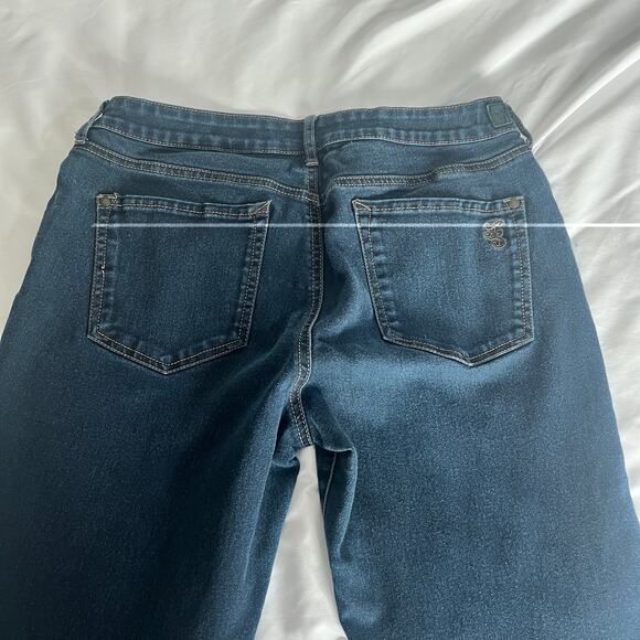 Jessica Simpson Kiss Me Jegging Women’s Jeans Size 32 Regular Dark Wash Stretch - Picture 2 of 6